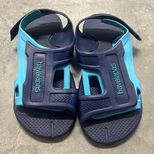 Havaianas Kids Move Child Aqua Shoes navy blue size 6